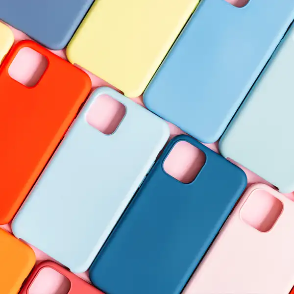 Coque silicone couleur copie